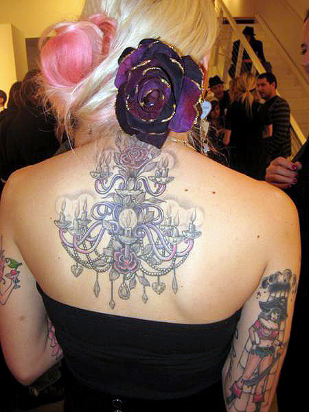  chandelier miami ink tattoo tim hendricks back piece back tattoo