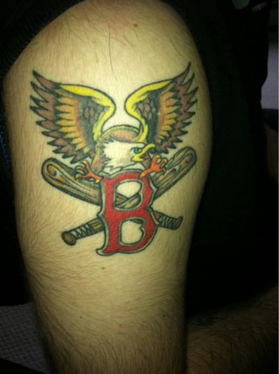 boston red sox tattoos. Boston+red+sox+b+tattoos