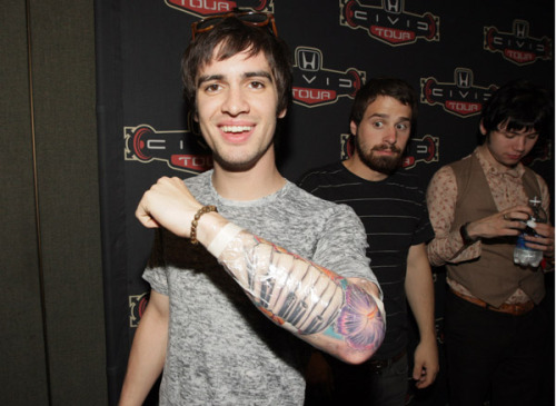 brendon urie tattoo. Tagged: rendon urie, Panic!