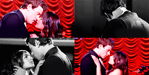 Glee - Superman Kisses (Finn♥Rachel) #366: It was shared between