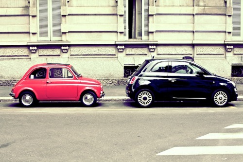 Fiat 500 old and new for once I would go with the new unless it is a 