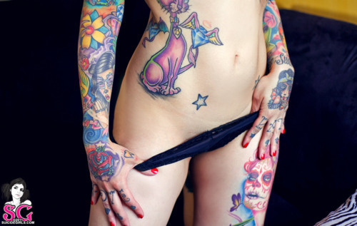 Star Tattoos Sleeves. suicide girls star tattoo