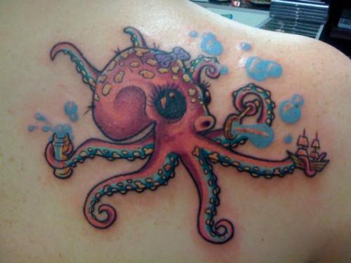 tattoos of jellyfish. my jellyfish tattoo and