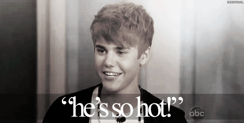 biebrauhl:  Justin Bieber on ‘The View’ talking about himself. 