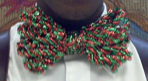Christmas Decorative Bowtie Design, Worn, and Created by Jared Jonté Jacobs
Photography by Jared Jonté Jacobs