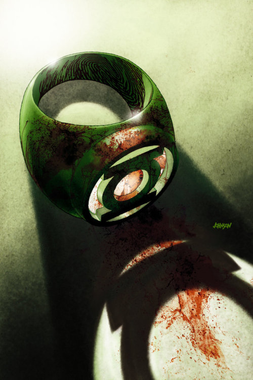 Green Lantern Cover - by Dave Johnson
deviantART || Twitter