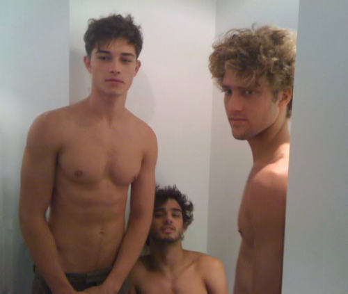 The one in the middle please Blonde dude and preteen can fuck off