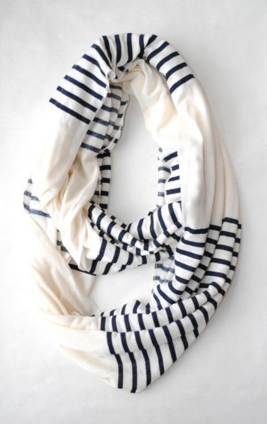 Infinity scarf.