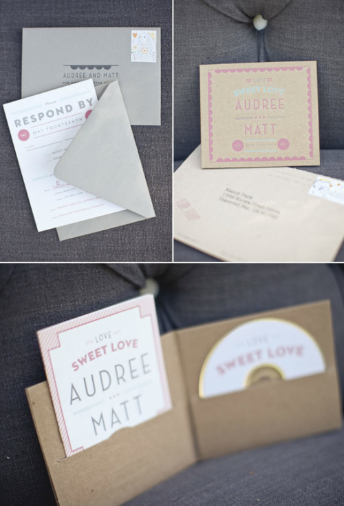 Love this wedding invitation Music themed weddings for the win