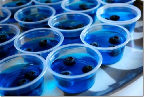 Blueberry jello shots my prayers been answered!!