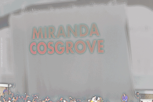 cosgrovemccurdy: Miranda Cosgrove - Dancing Summer Tour Crazy (:
