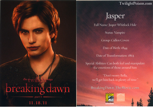 tagged as breaking dawn jasper twilight twilight saga jackson rathbone