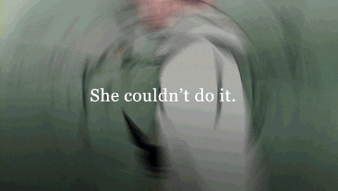 
She just wanted to save him. 
 