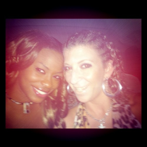 sarajayxxx Me and PiN UpLuV on our way to brave the madness at LIV