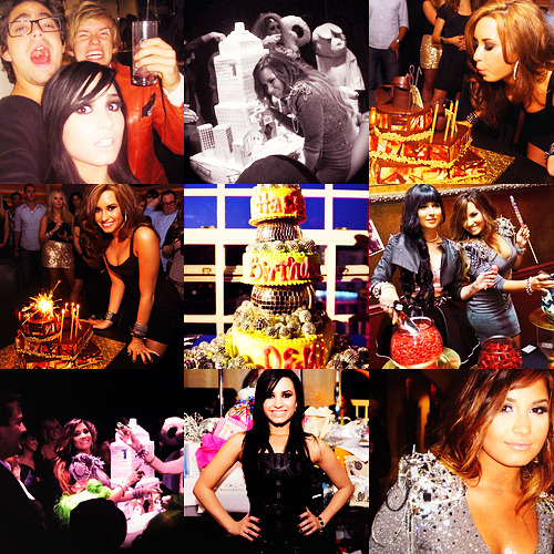 Demi&#8217;s 17th, 18th and 19th Birthday Parties