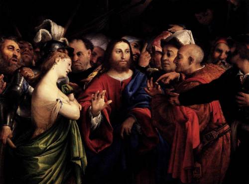 ” Cristo a la salida del juzgado ” (Cristo e il paparazzo) Lorenzo Lotto