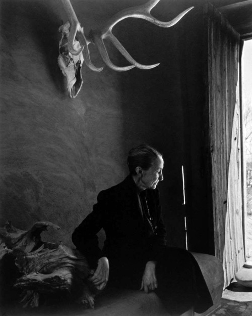 jewahl:

Georgia O’Keeffe, 1956, by Yusuf Karsh.
