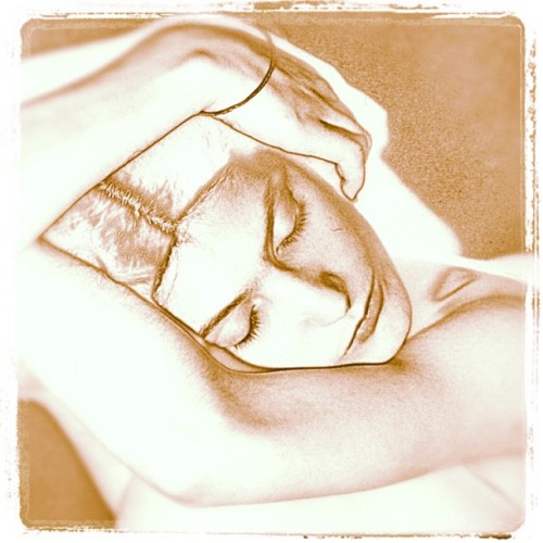 Man Ray -Sleeping Woman, 1929 Modified using instagram. View original version here.