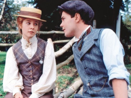 Watching Anne of Avonlea with my little sister. :)