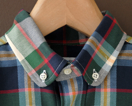 well-spent:  Individualized Twill Plaid Shirts. 