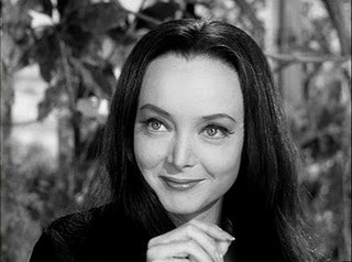 ok so I was watching the original Addams family and it occurs to me&#8230;Morticia Addams is a babe. I would wear a pinstripe suit for her any day.