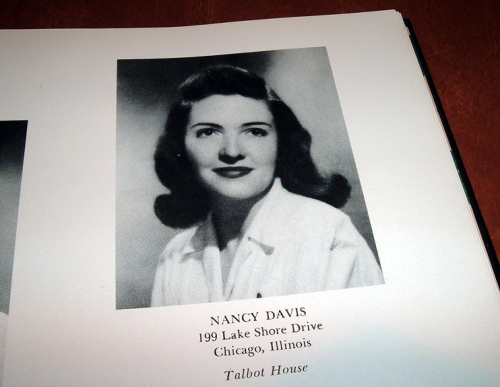Nancy Davis Reagan, class of 1943.