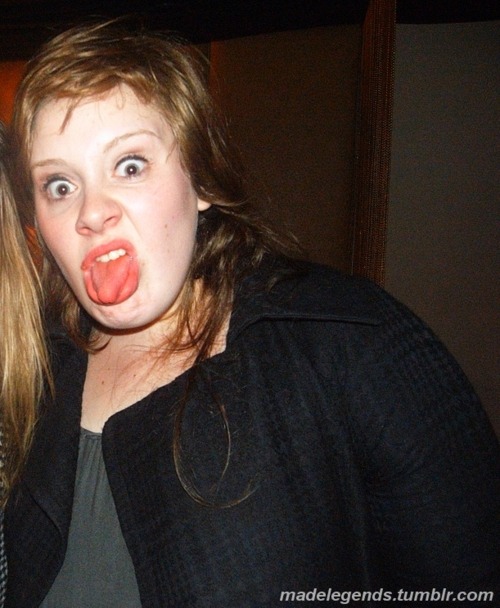 Adele | Forum â€¢ View topic - ADELE funny face pics!