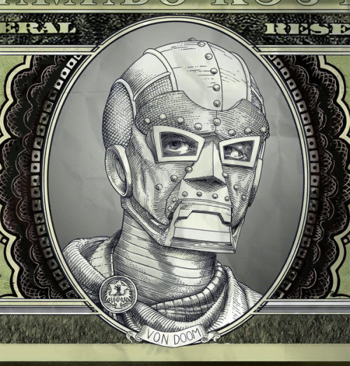 Dr. Doom&#8217;s Latverian Currency&#160;: By Chris Tirri
