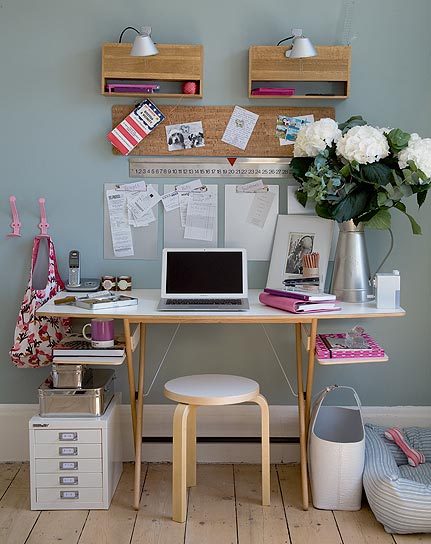 heartbeatoz:

(via oh, hello friend: you are loved.: collections / desk   office inspiration:)
