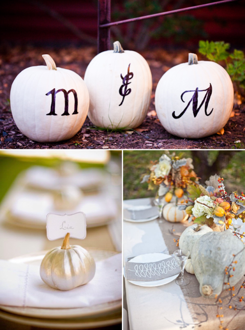 Pumpkin Wedding Decoration Ideas