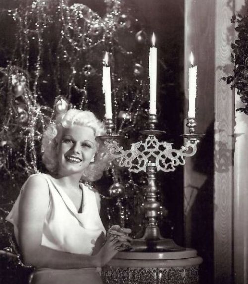 Jean Harlow - Christmas 1930s