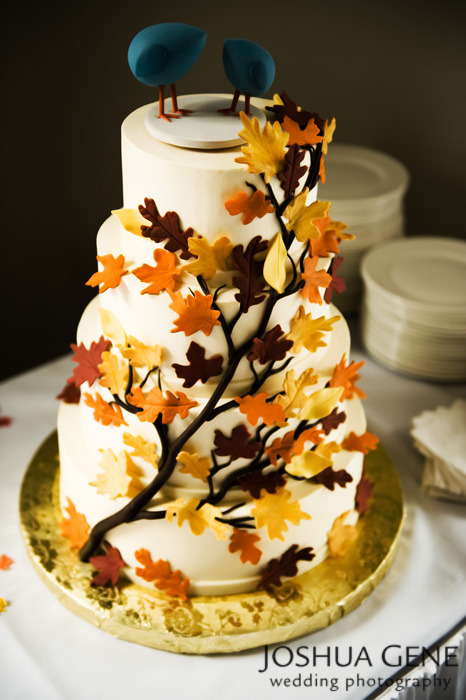 forest wedding cakes