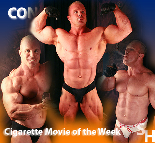 Con from Smokinghunks.com
Con is this weeks featured cigarette smoker.