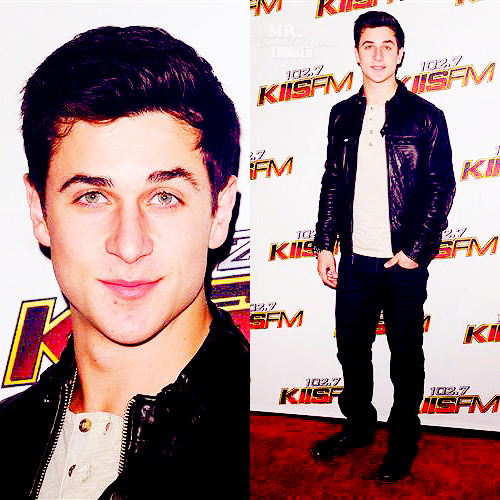tagged as david henrie jingle ball 2011 by ashley event