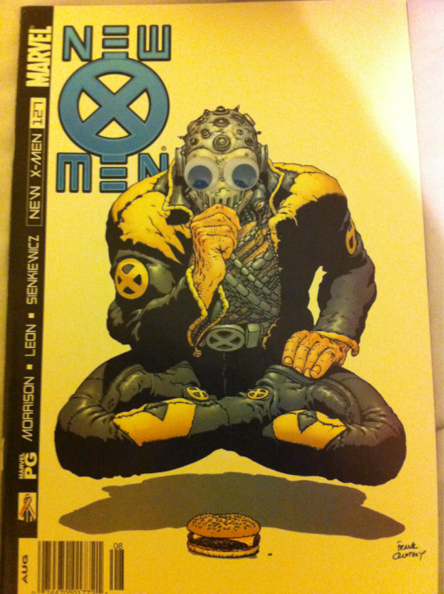 How am I going to retcon these googly eyes again? - New X-Men 127