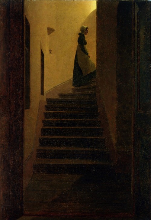 yama-bato: Senhora da Escada por Caspar David Friedrich © Bridgeman Art Library / Coleção Particular
