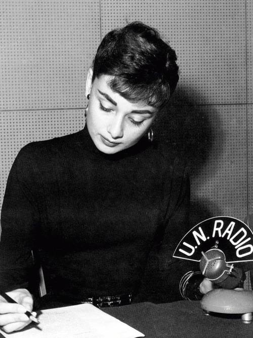 Audrey Hepburn on United Nations Radio