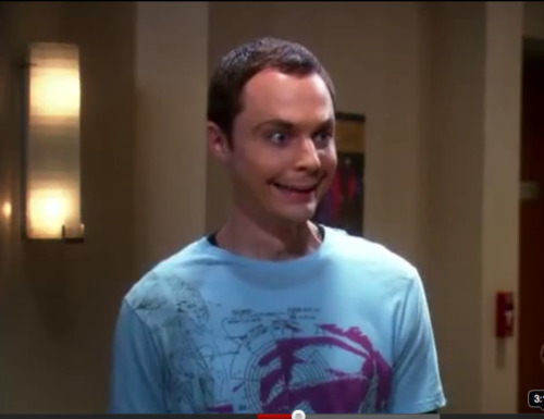 Big Bang Theory Sheldon Cooper Smile