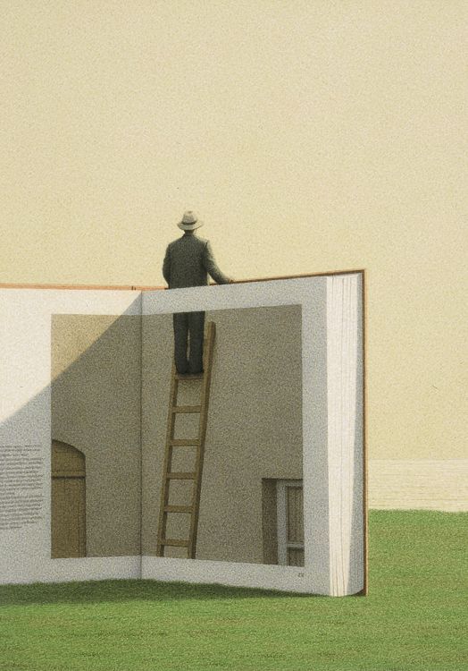 Man on a Ladder
by Quint Buchholz