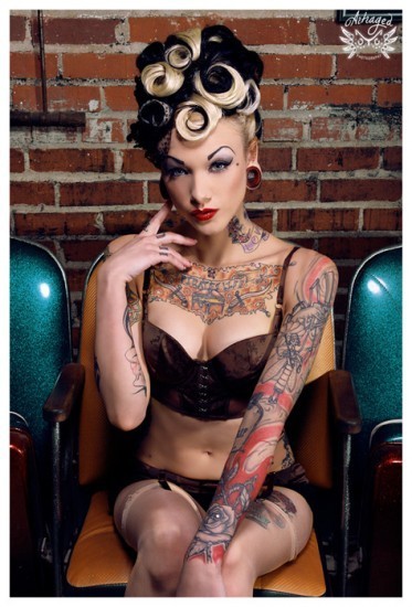 Tagged as rockabilly girl rockabilly tattoos beauty killer hair