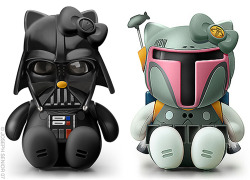 Darth Vader & Boba Fett Hello Kitty