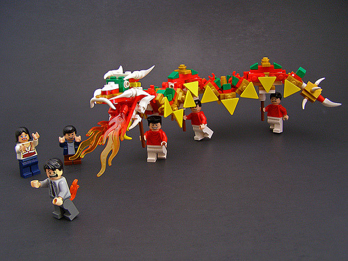 nprfreshair:

Happy Year of the Dragon!
Dragon’s Breath (by Legohaulic)
