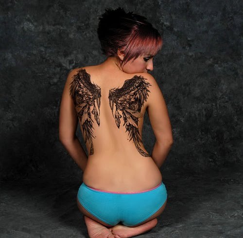 angel wing tattoo Tumblr