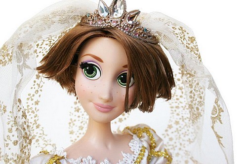 Limited edition rapunzel wedding doll will be available in stores and online