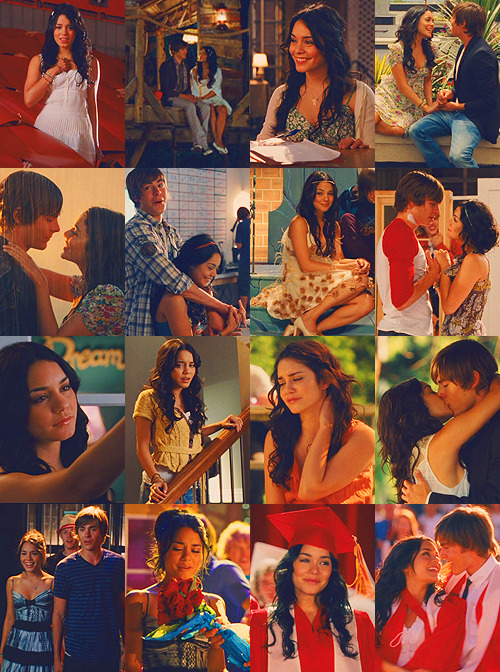 hudgenstisdaledaily:

a movie in 16 pictures. high school musical 3.
