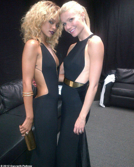 My two favorite looks at the Grammy&#8217;s &#8230; Rihanna &amp; Gwyneth Paltrow. Sleek. Simple. &amp; Sexy.