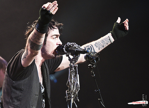 It's a lot easier to write about what's'peaving' you off Adam Gontier