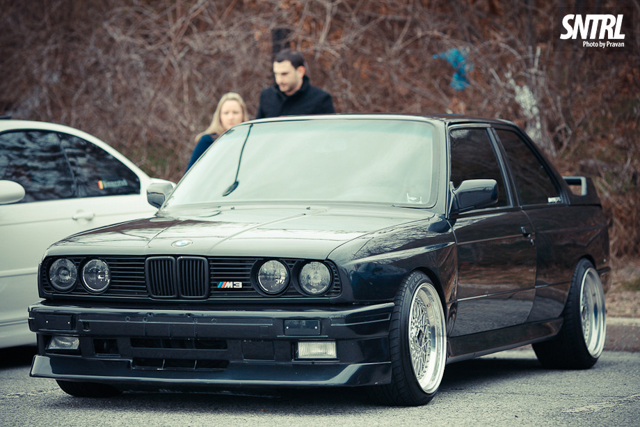 You can never go wrong with a BMW M3 E30 on BBS mesh wheels
