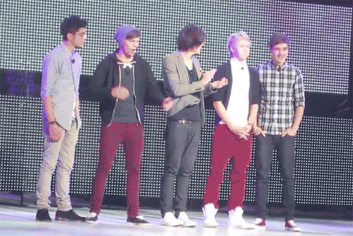 a-heart-full-of-payne:

omgletsgosurffing:

hazzasboobs:

accio0nedirection:

It looks like the boys are congratulating niam for coming out… and nialls all shy with his little hands and then liam’s just standing there all proud of their beautiful relationship :’)

and zayn’s standing there pissed off because he loves liam

^

niam &lt;3
