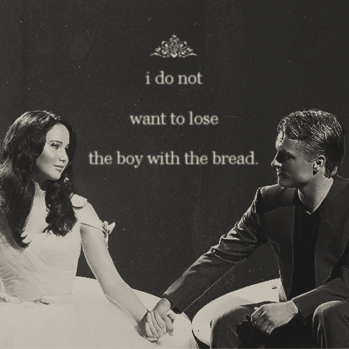 
i do not want to lose the boy with the bread.
